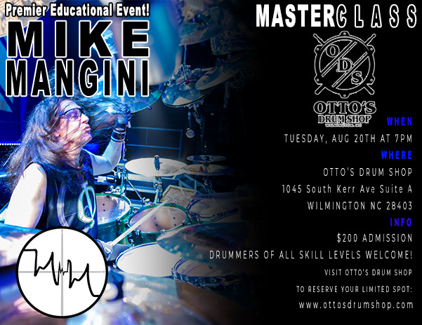 20240820 MIke Mangini Master Class Ottos Drum Shop